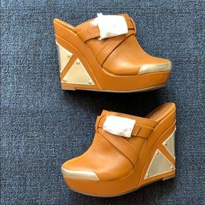 Michael Antonio Vegan Faux Leather Wedges